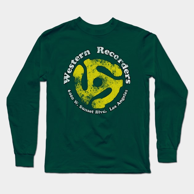 Western Recorders Long Sleeve T-Shirt by retrorockit